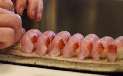 January 2024 omakase sushi menu
